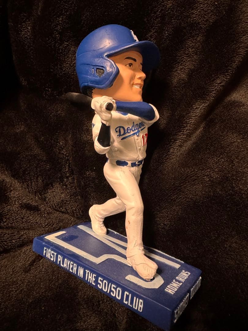 最終在庫　新品　大谷　ボブルヘッド 50 ドジャース　初勝利　記念　レア　WBC