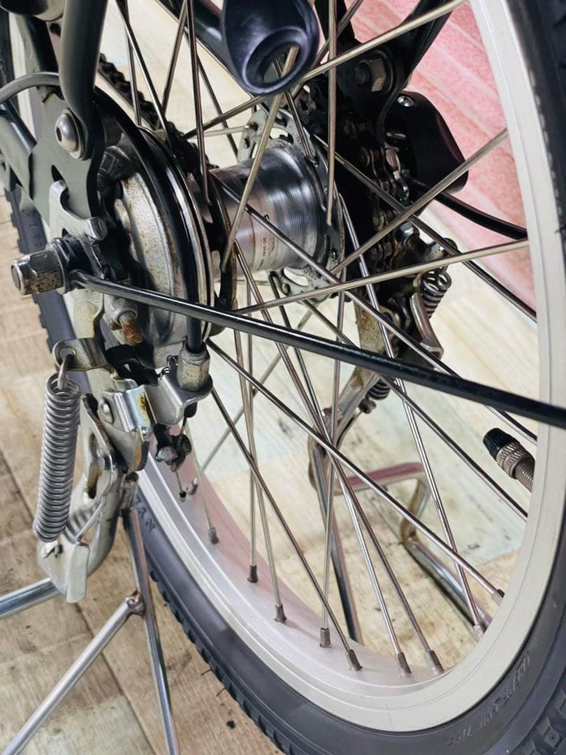 K2383 [大容量12Ah]電動自転車パナソニック子供乗せ 20インチ送料無料