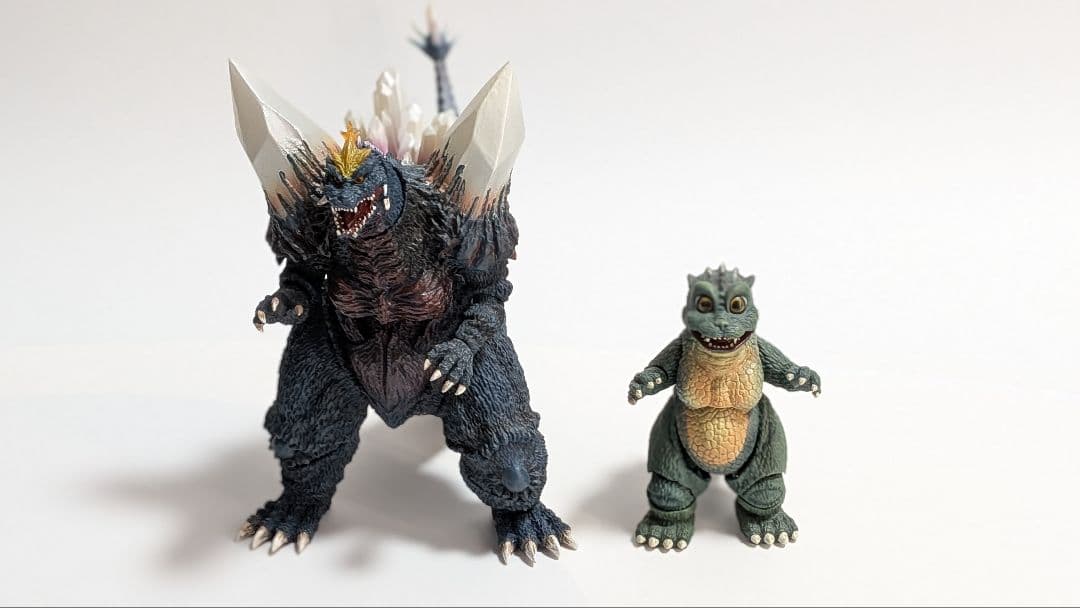 S.H.MonsterArts スペースゴジラ リトルゴジラ スペシャルカラー