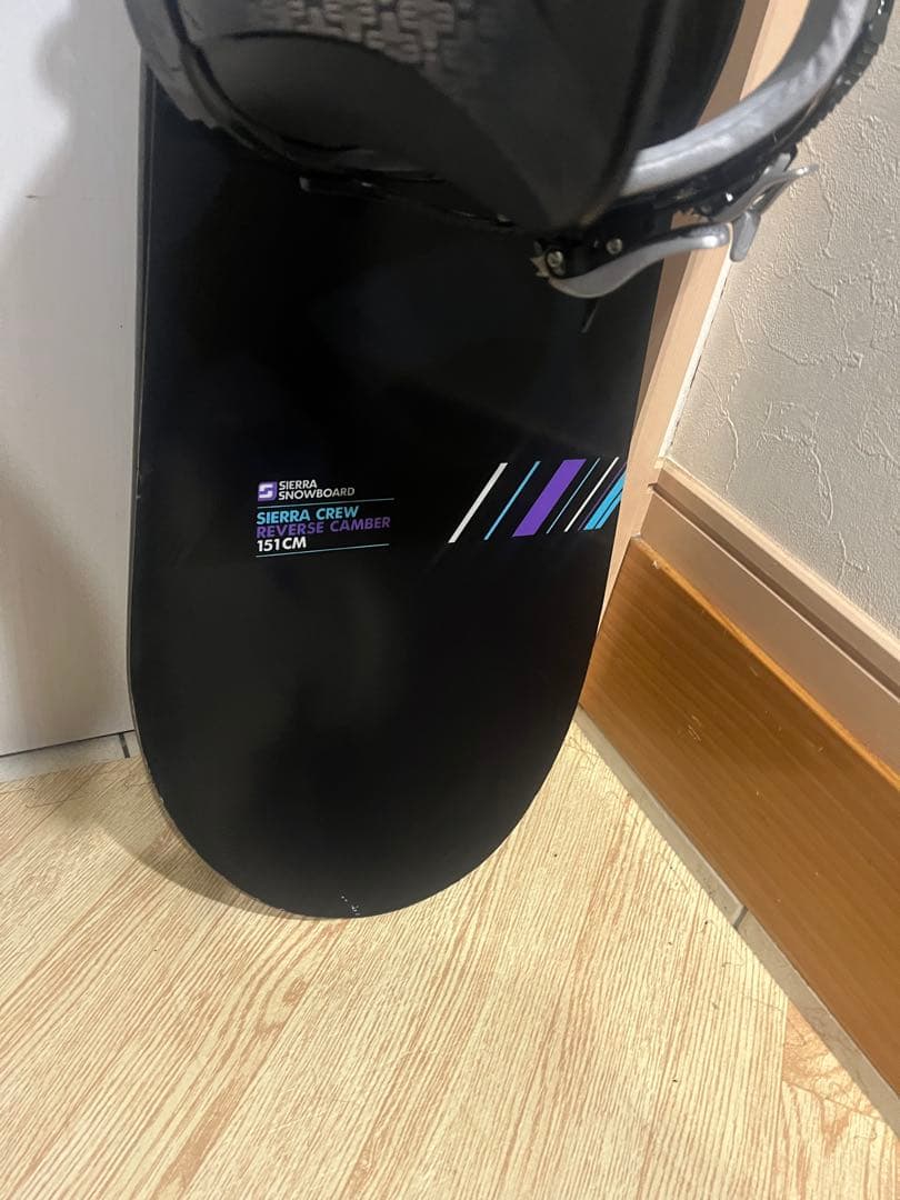 グラトリ、カービング最強！SIERRA ハイブリッドボード 151cm バイン