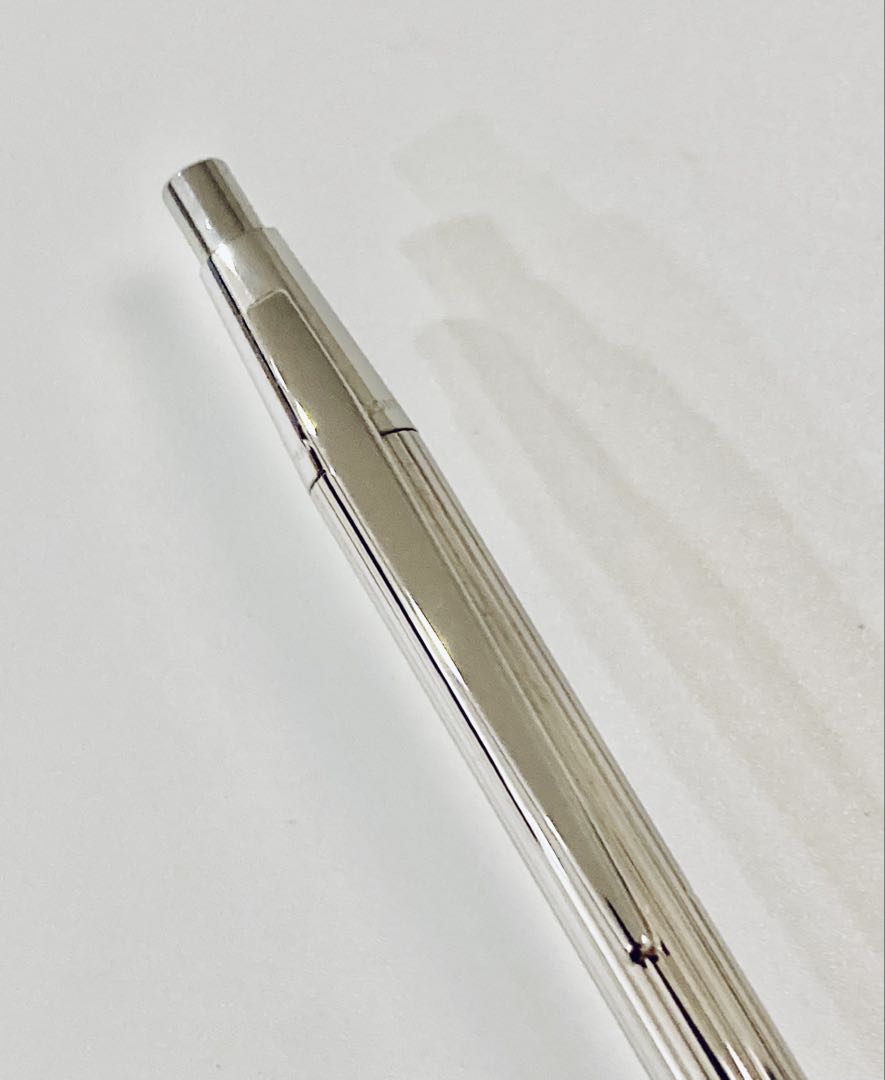 プラチナ仕上げ◆モンブラン高級シャープペンシル0.5ノブレスMONTBLANC