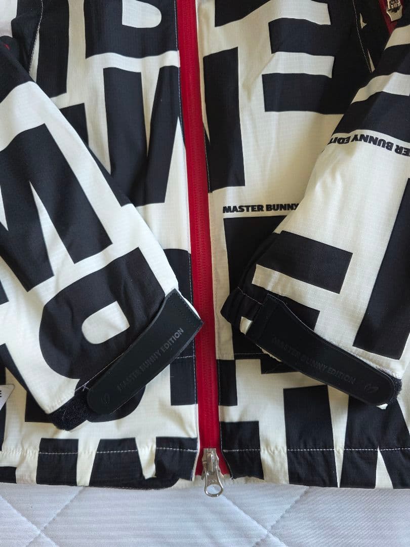 美品マスターバニーフード付き中綿ブルゾン4