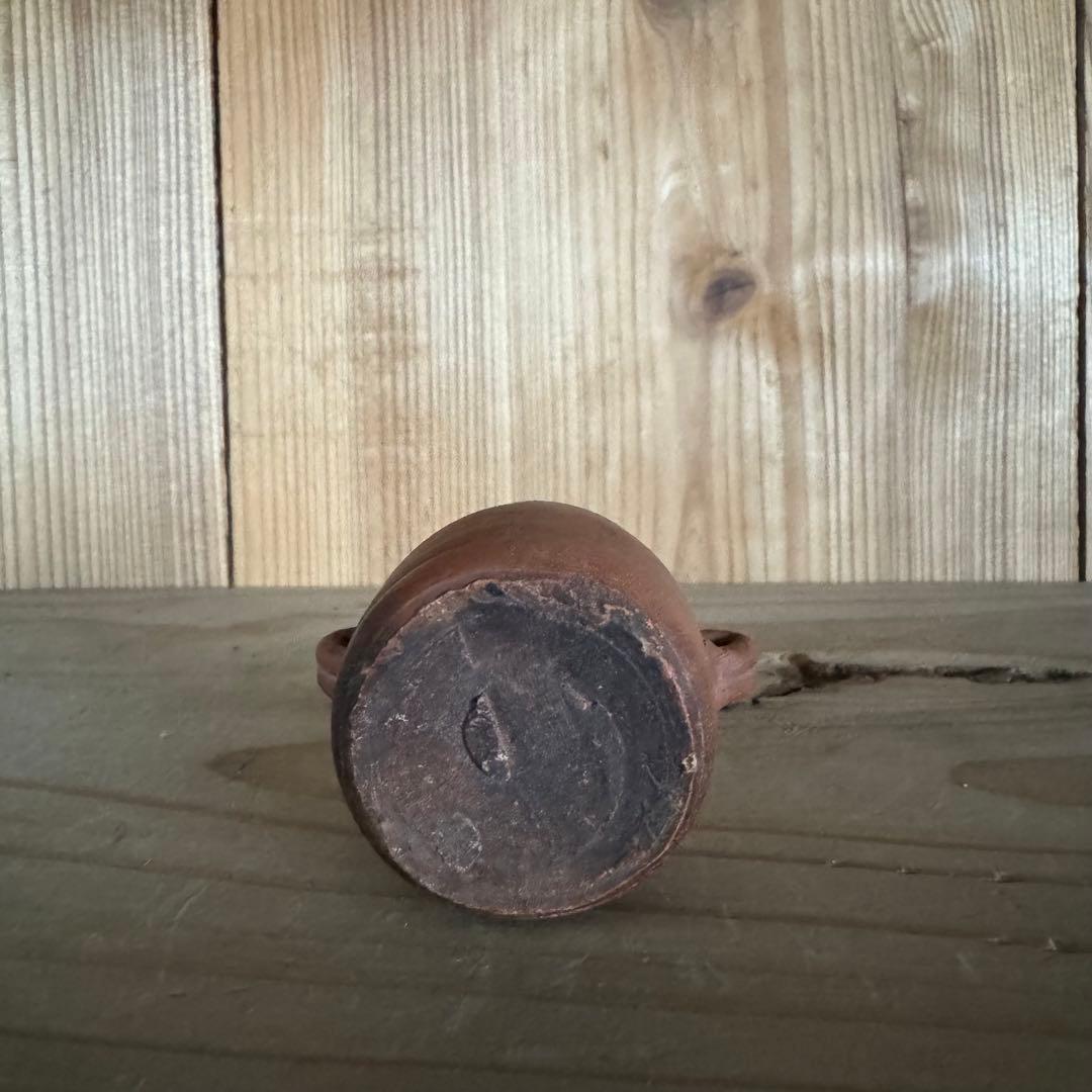 オランダ 18世紀頃 ミニチュア陶器 ガリポット 民藝 アンティーク 古道具