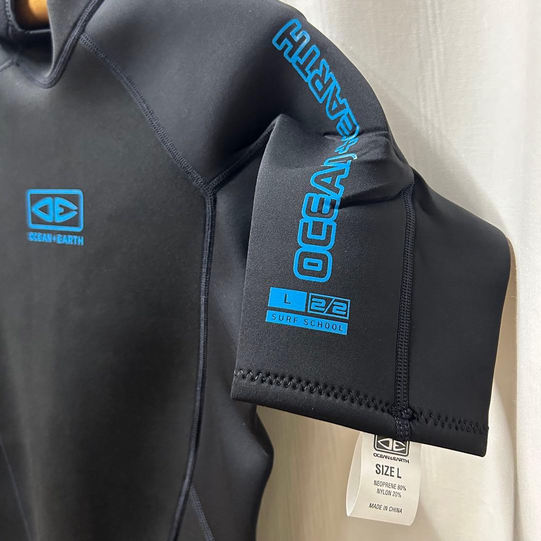 OCEAN + EARTH スプリングウェットスーツ ブラック Lサイズ