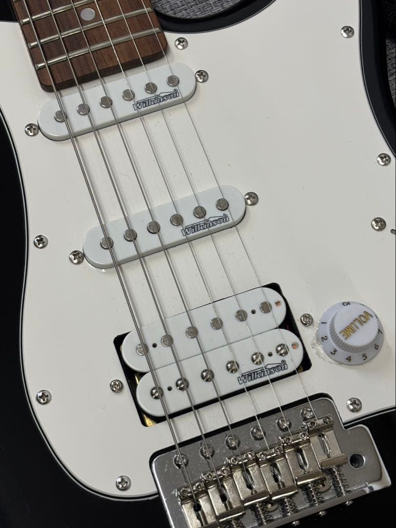 BUSKER'S BST-2H エレキギター ストラトタイプ 黒 バスカーズ