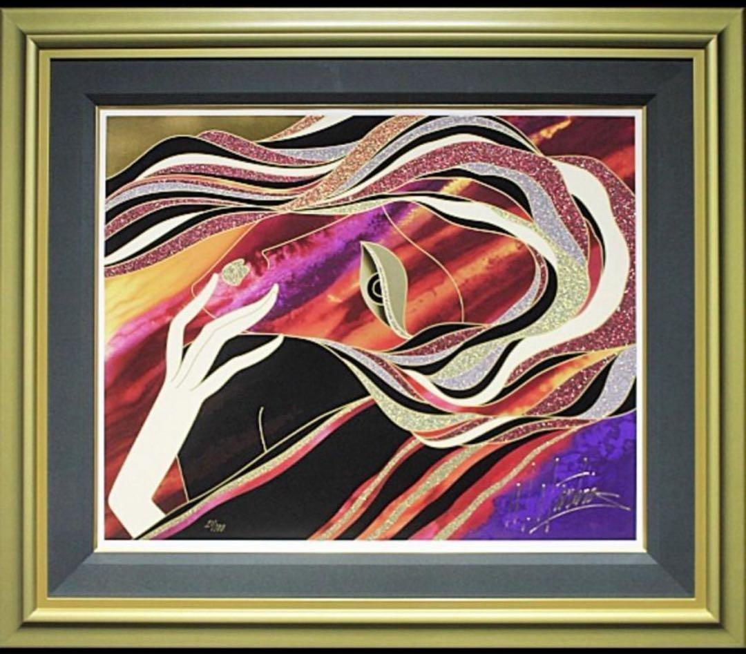 【真作】マーティロ・マヌキアン『情熱の幻』シルクスクリーン