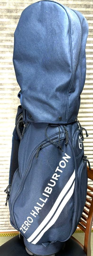 ZERO HALLIBURTON スタンド式キャディバッグ ネイビー