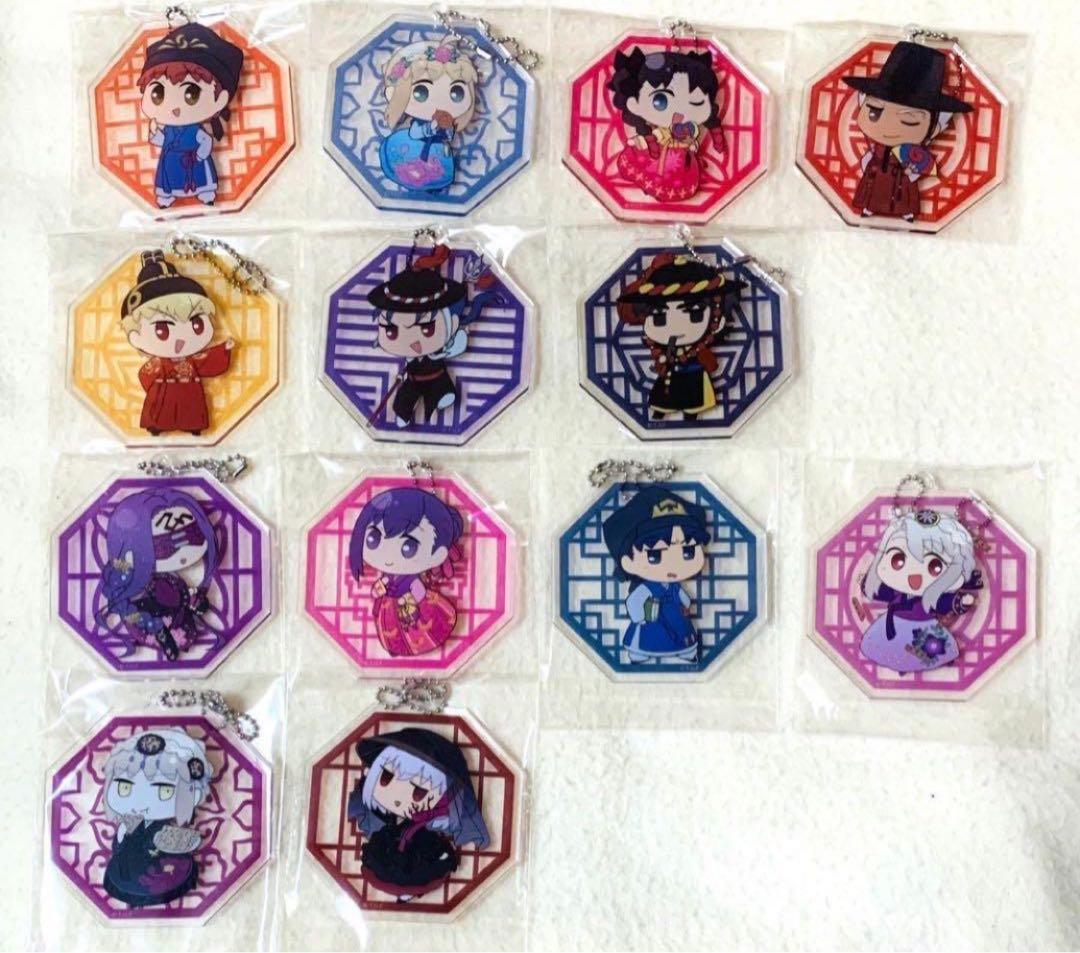 fate HF 韓国 アクリルキーホルダー アクキー 士郎 凛 セイバー