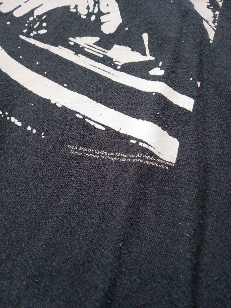 2001年製 ミスフィッツ ケネディー 暗殺 Tシャツ