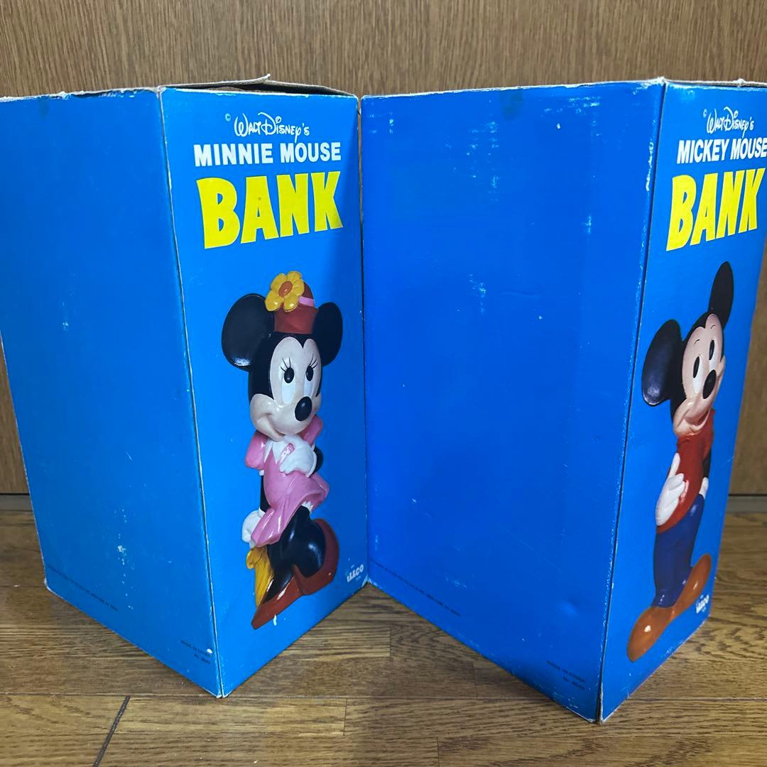 ILLO ミッキー　ミニー　貯金箱