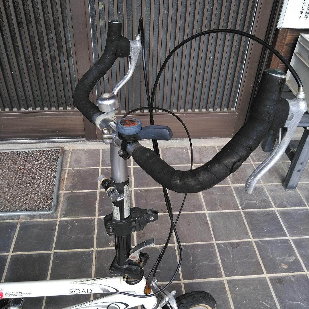 送料込　希少 CHARI-Q チョロQ 折りたたみ自転車 ホワイト　チャリQ