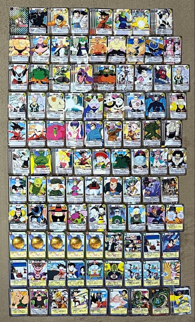 ドラゴンボール　トレーディングカード164枚セット