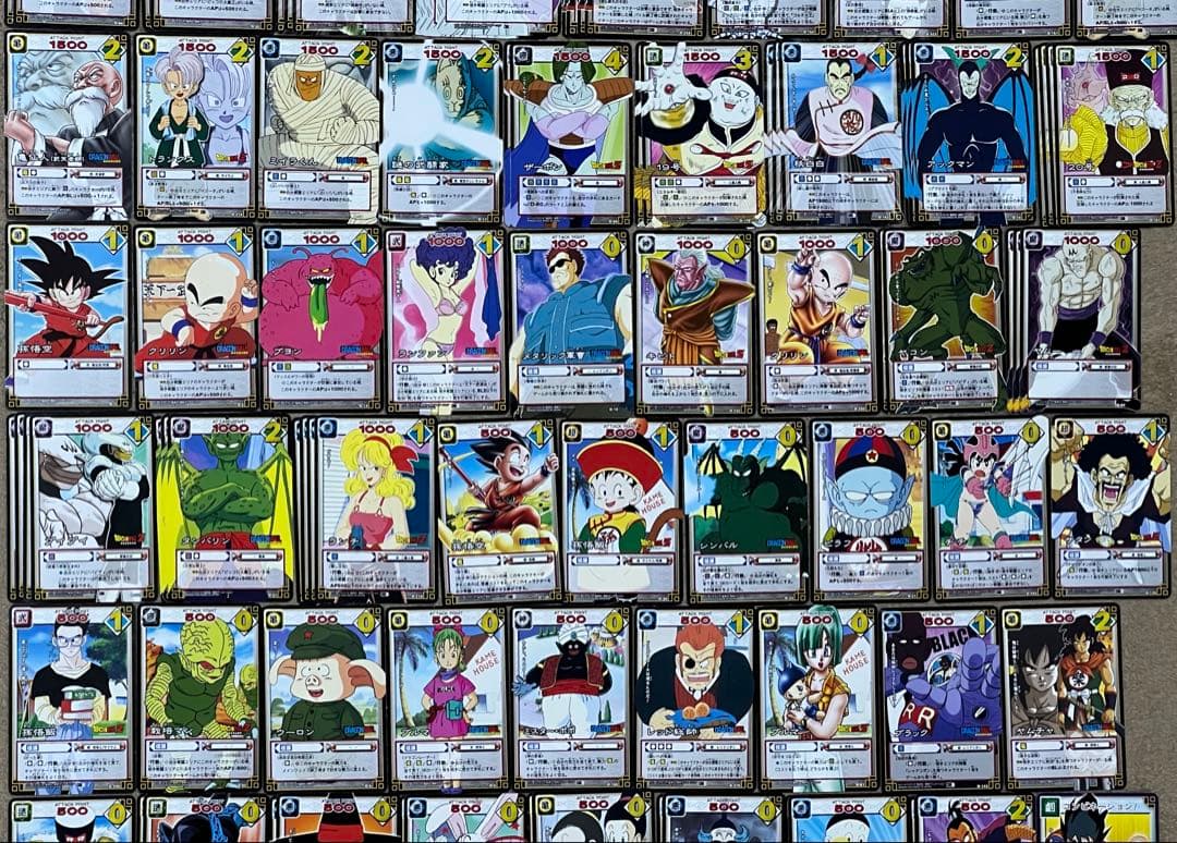 ドラゴンボール　トレーディングカード164枚セット