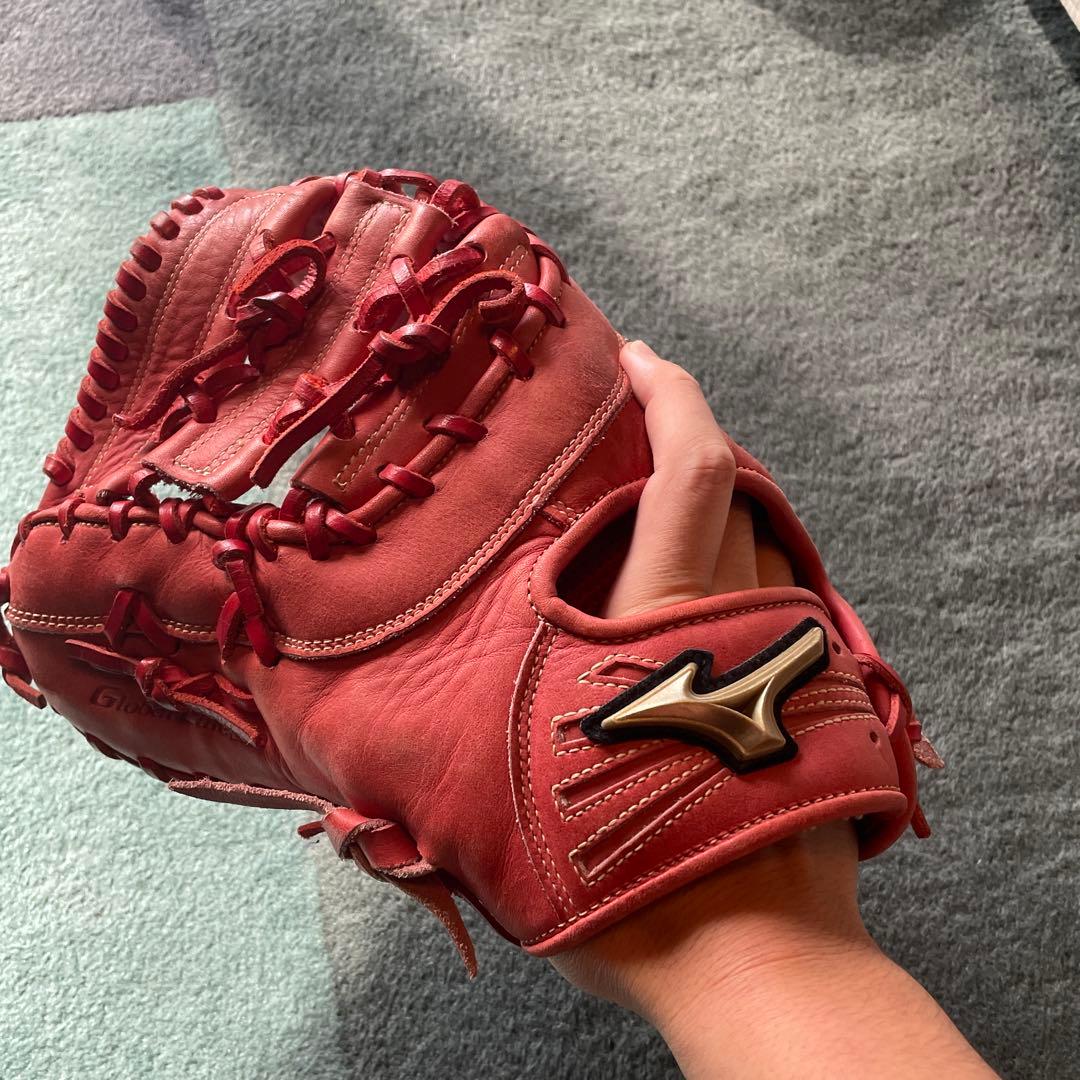 ミズノグローバルエリートHselection02＋ファーストミット(左投げ用)