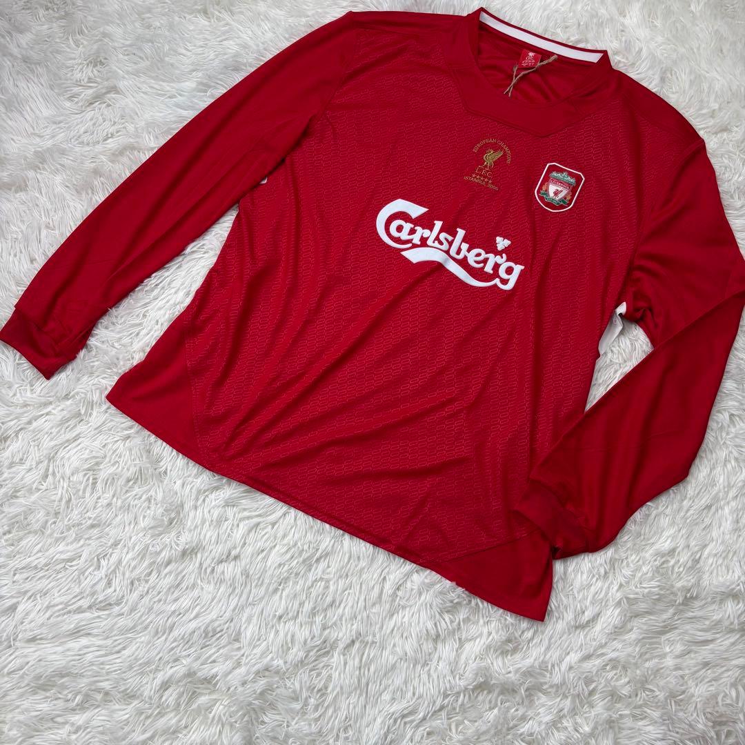 希少モデル✨ CL優勝20周年記念リバプールゲームシャツ 2XLサイズ