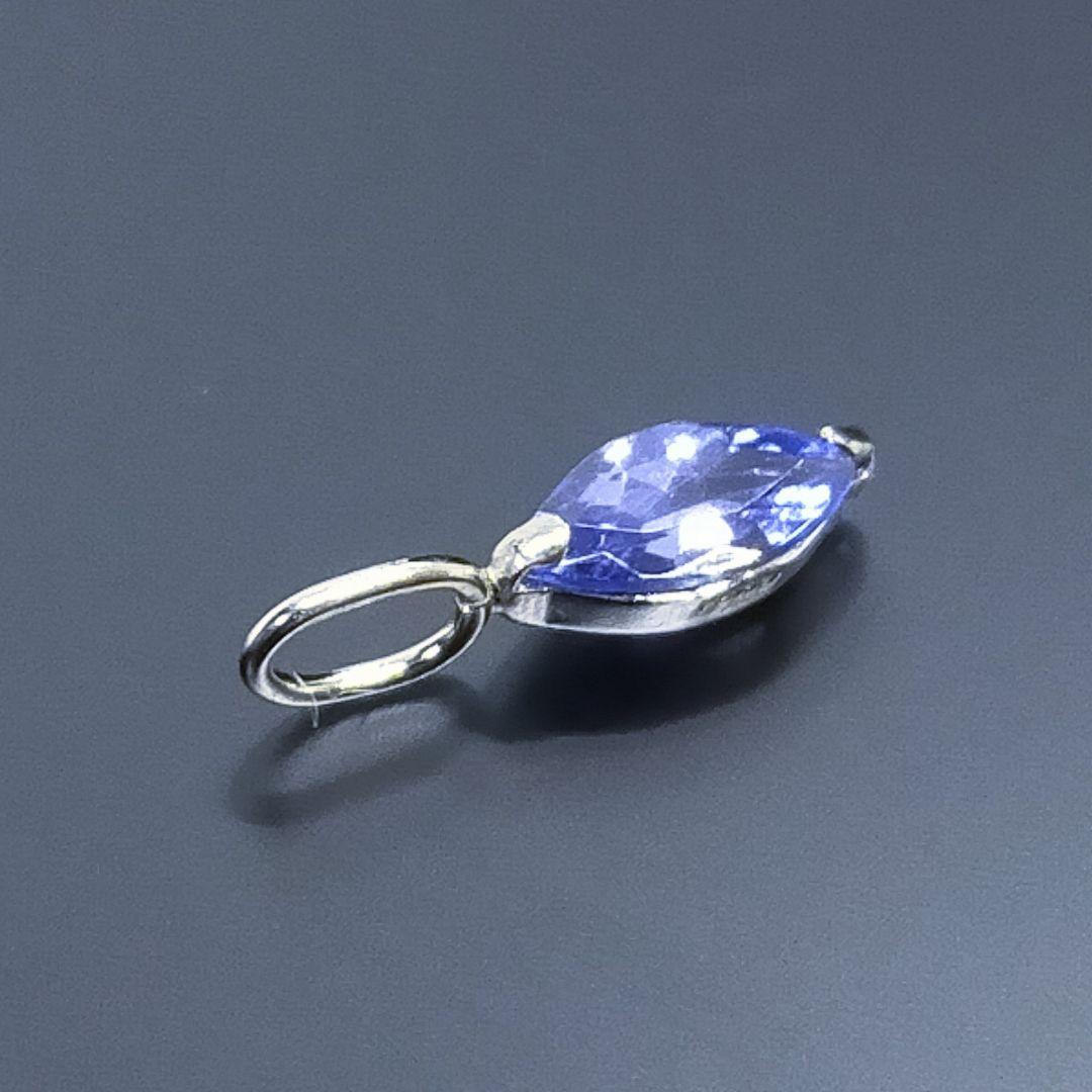 Pt900タンザナイトのペンダントトップ