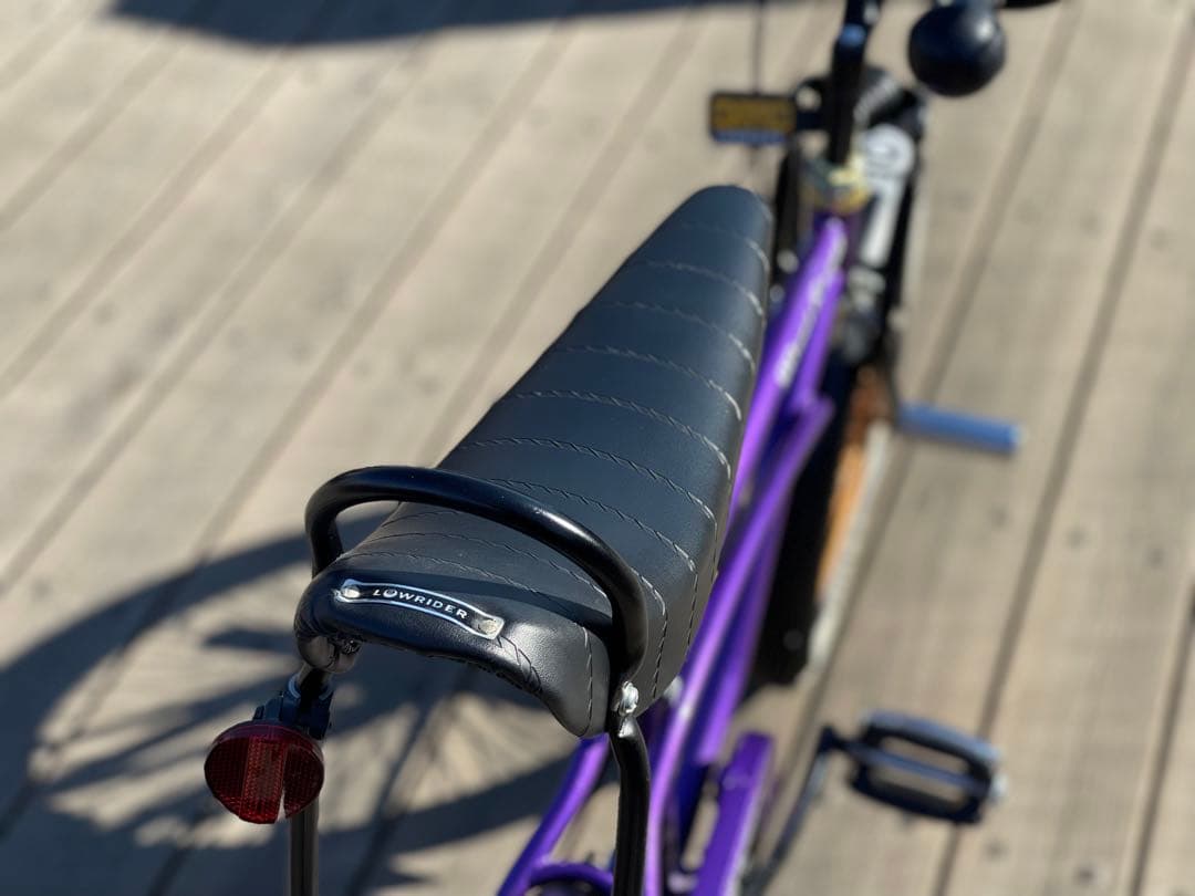 20インチ ローチャリ ローライダー lowrider 紫 ムラサキ ビークル