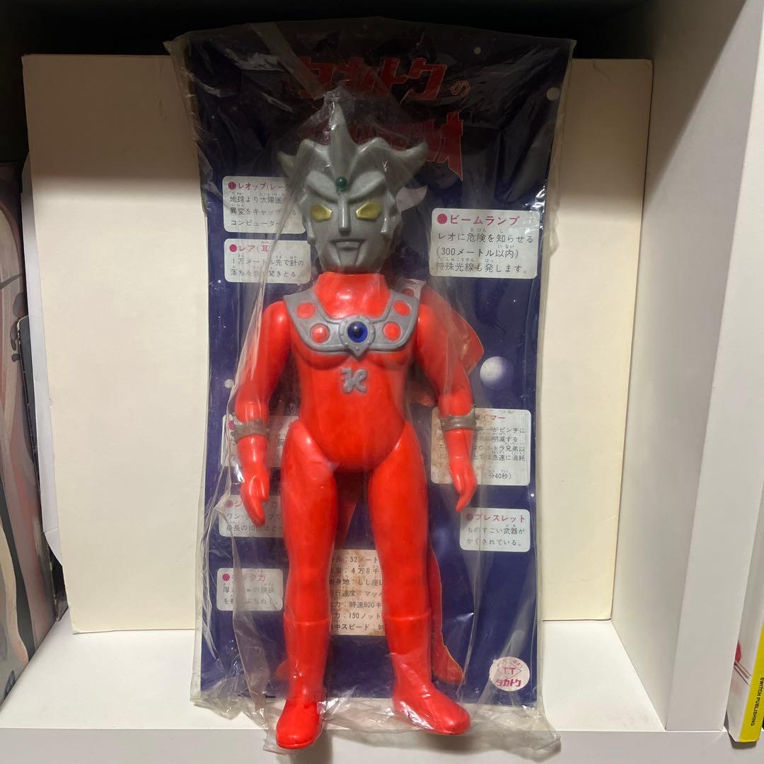 タカトク製 ウルトラマンレオ ソフビ フィギュア 当時物