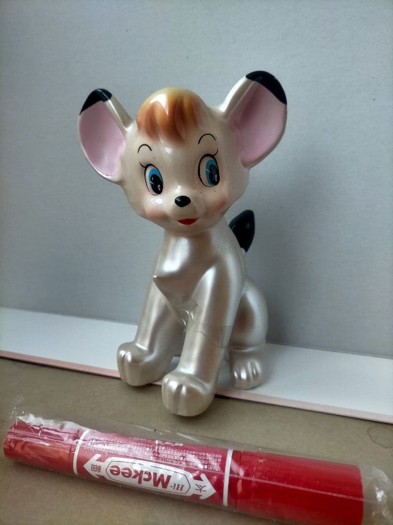 ジャングル大帝　レオ　希少　昭和レトロ　激レア　手塚治虫　展示会限定　陶器