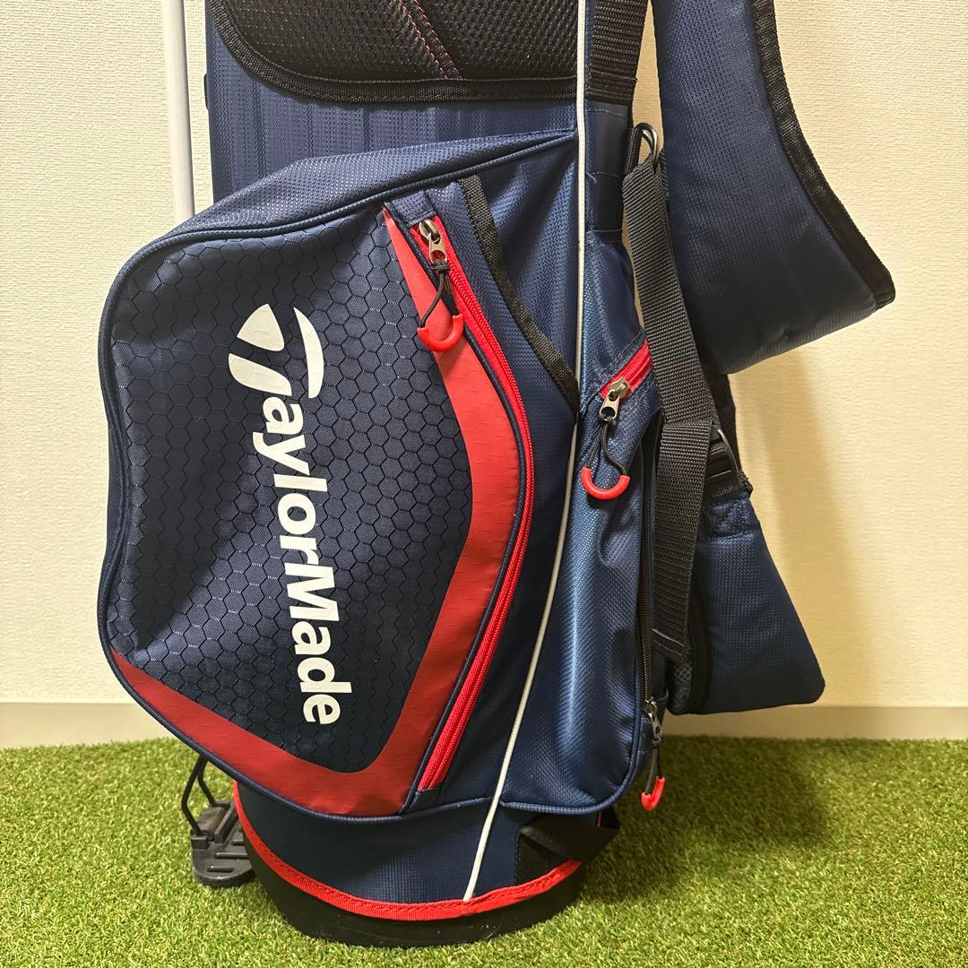 美品! TaylorMade テーラーメイド キャディバッグ スタンド式