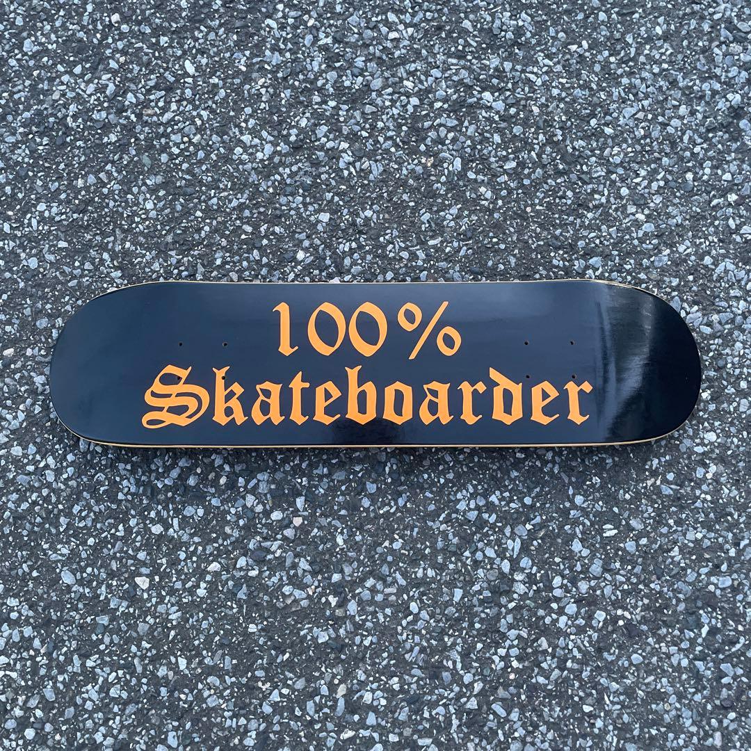 100% Skateboarder デッキ　HARDLUCK DRIVEN