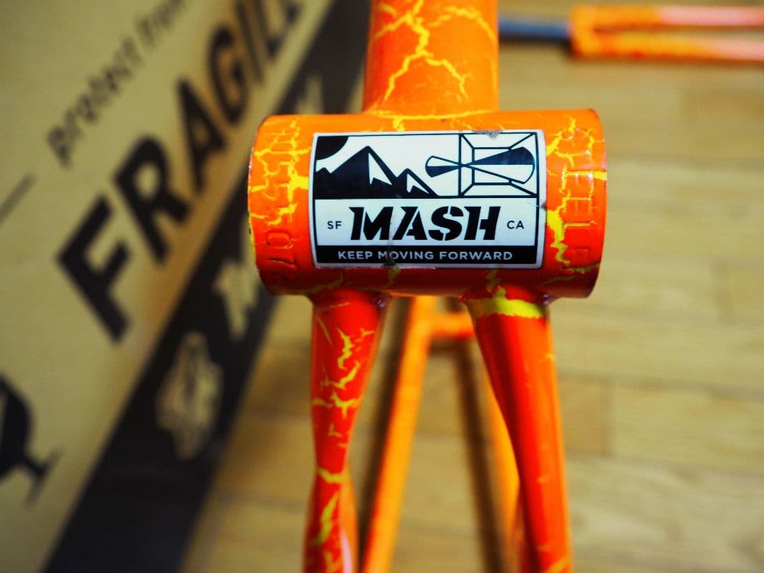 Mash Steel Lava Orange M マッシュ スチール オレンジ