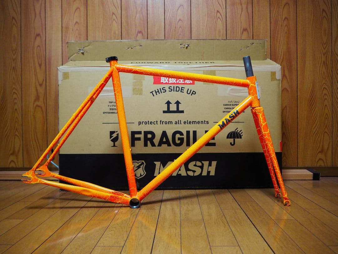 Mash Steel Lava Orange M マッシュ スチール オレンジ