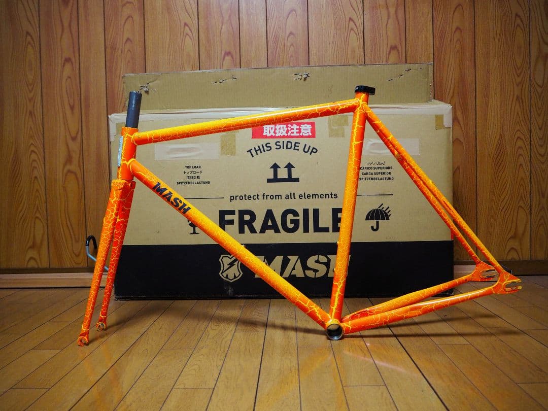 Mash Steel Lava Orange M マッシュ スチール オレンジ