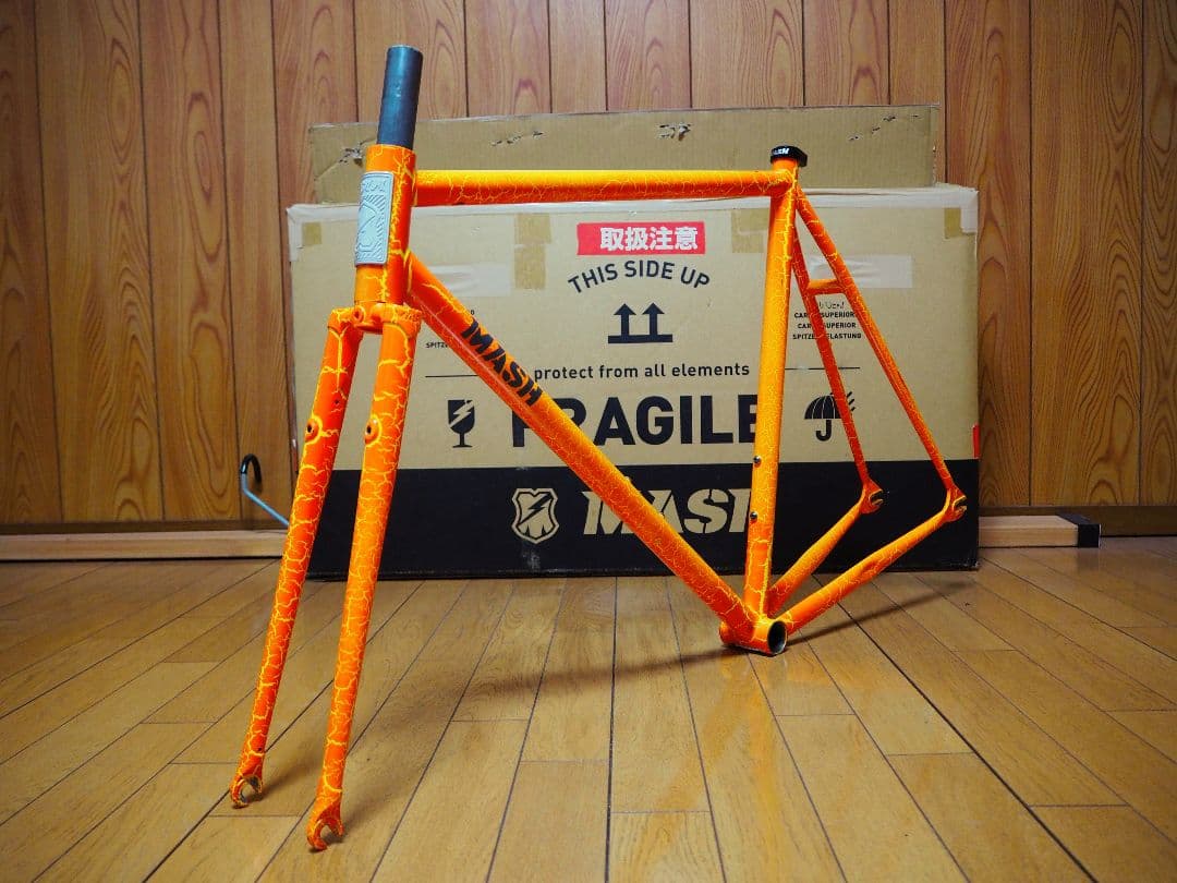 Mash Steel Lava Orange M マッシュ スチール オレンジ