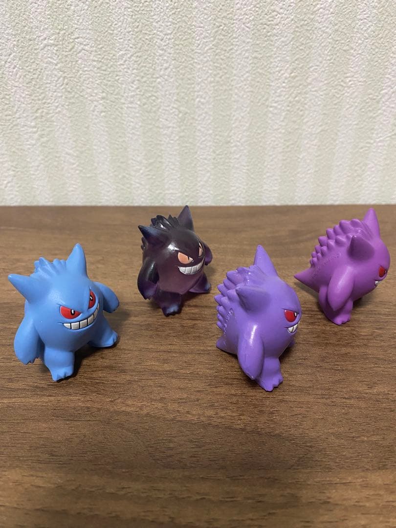 ゲンガー フィギュア 4体セット　モンコレ　初期　クリア