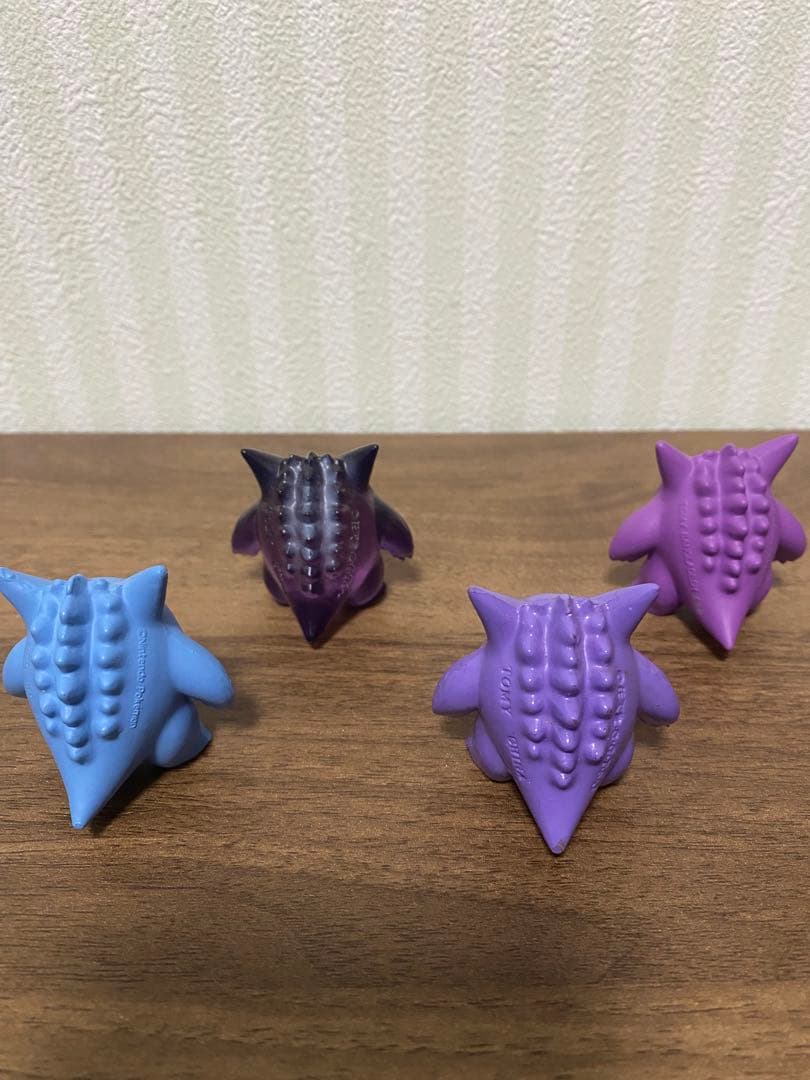 ゲンガー フィギュア 4体セット　モンコレ　初期　クリア