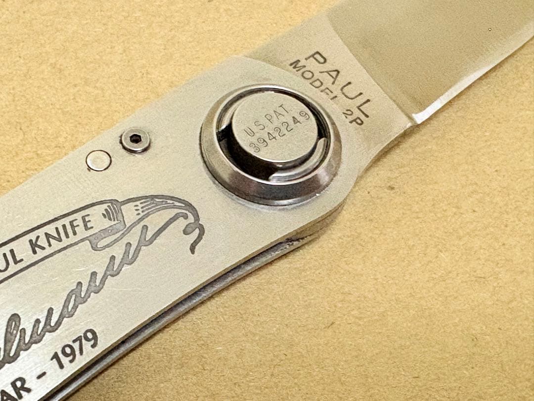  PAUL KNIFE オールド ガーバーナイフ 40周年 P2