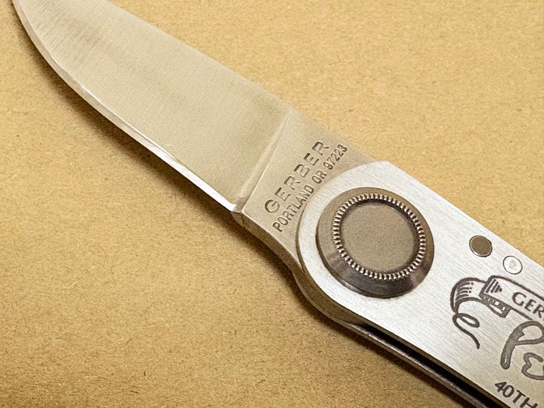  PAUL KNIFE オールド ガーバーナイフ 40周年 P2
