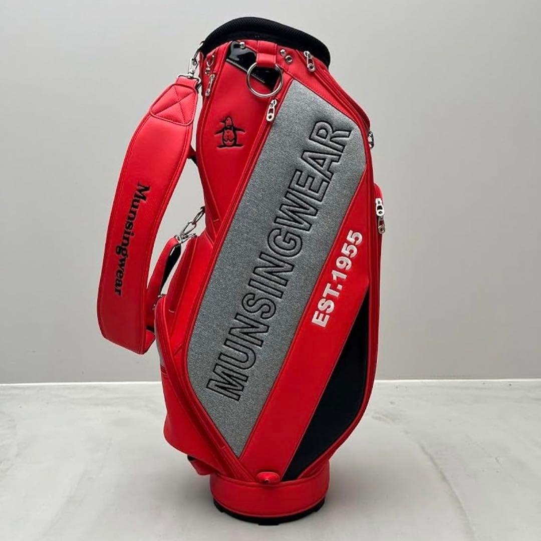 【正規品】かわいい キャディバッグ 9.0型 マンシングウェア