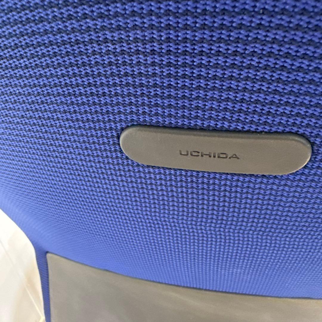 UCHIDA内田洋行椅子2脚 ルディオチェア/肘無ハイバックチェアー高さ調整可能