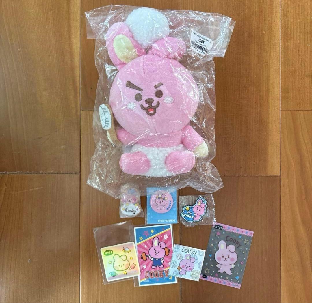 BTS BT21 COOKY JUNGKOOK ジョングク　クッキー　セット