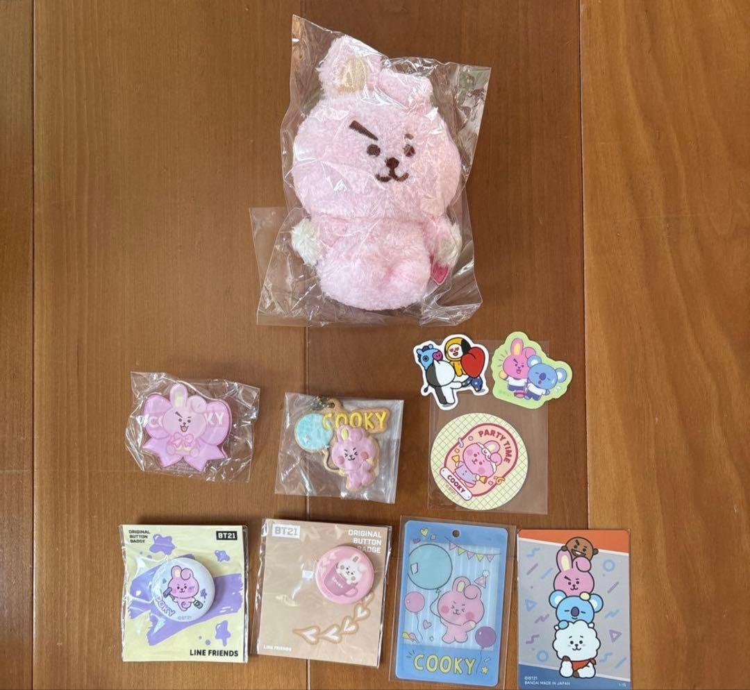 BTS BT21 COOKY JUNGKOOK ジョングク　クッキー　セット