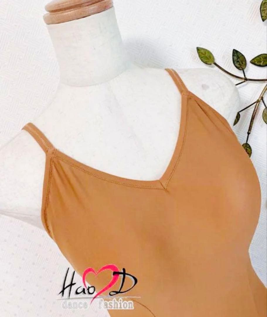 新品★ラテンタン★M★レオタード★胸パット付きインナー★バレエ
