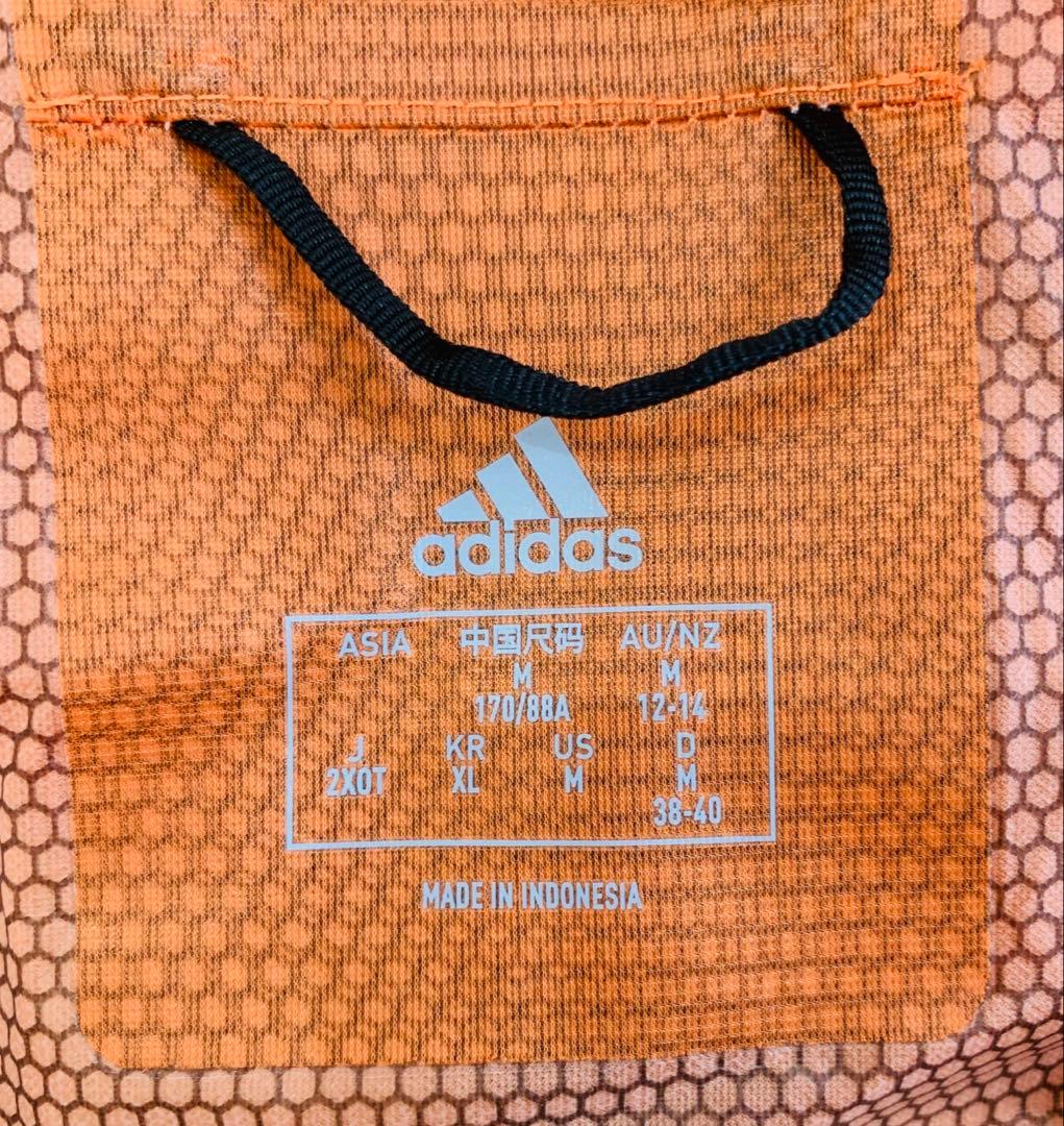 アディダス テレックス RAIN.RDY トレイルランニングジャケット オレンジ