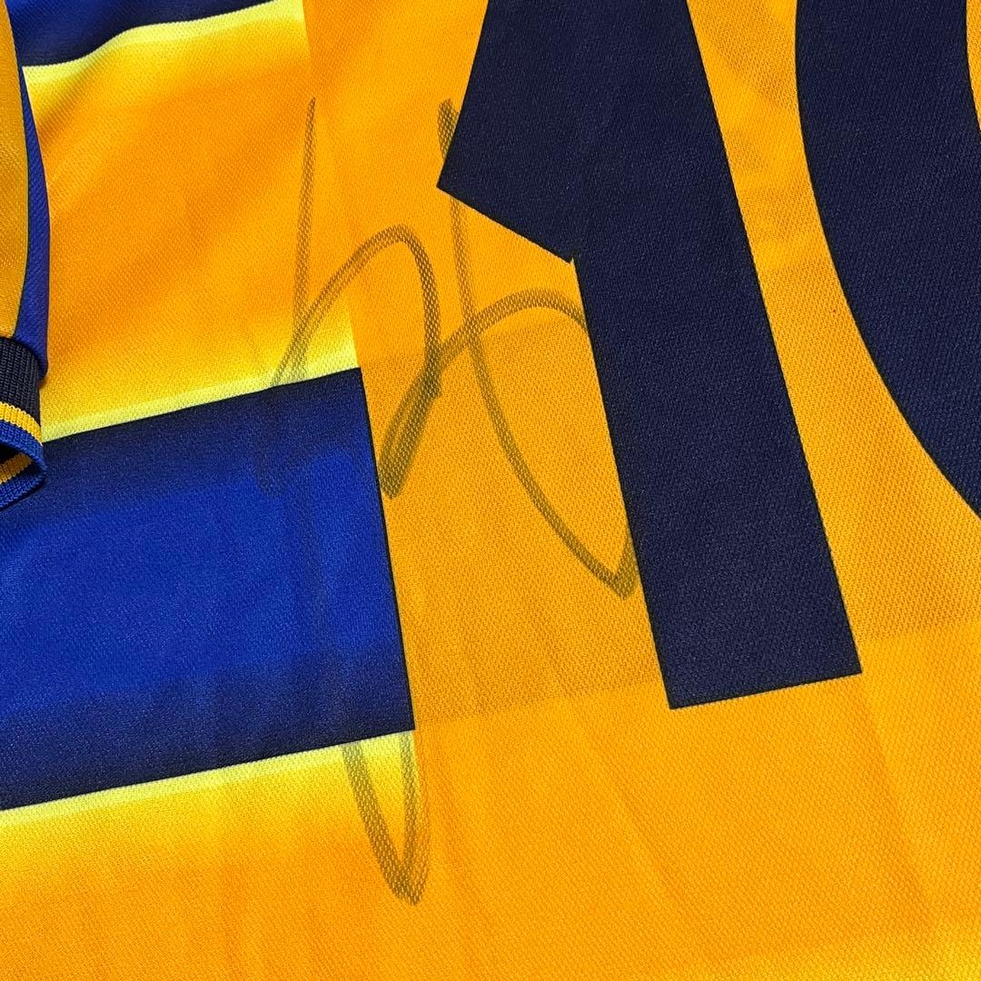 パルマ01/02 中田英寿 直筆サイン ユニフォーム