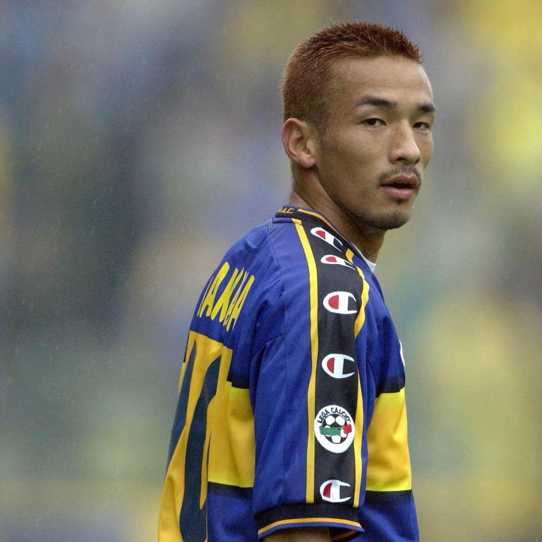 パルマ01/02 中田英寿 直筆サイン ユニフォーム