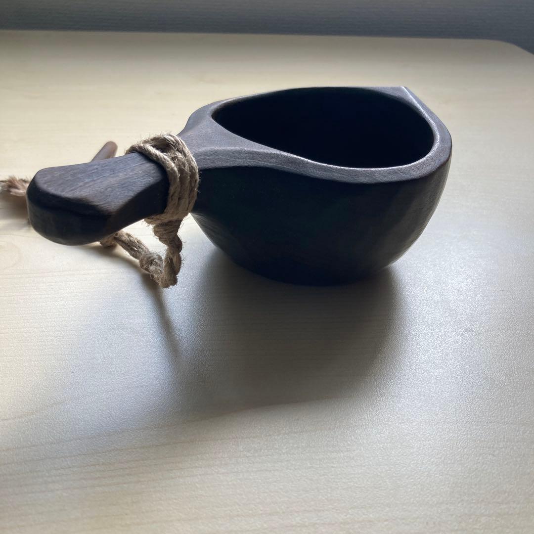 【新品】ソウルオブシベリア #1 ブラックペンダント　No.1840 ククサ