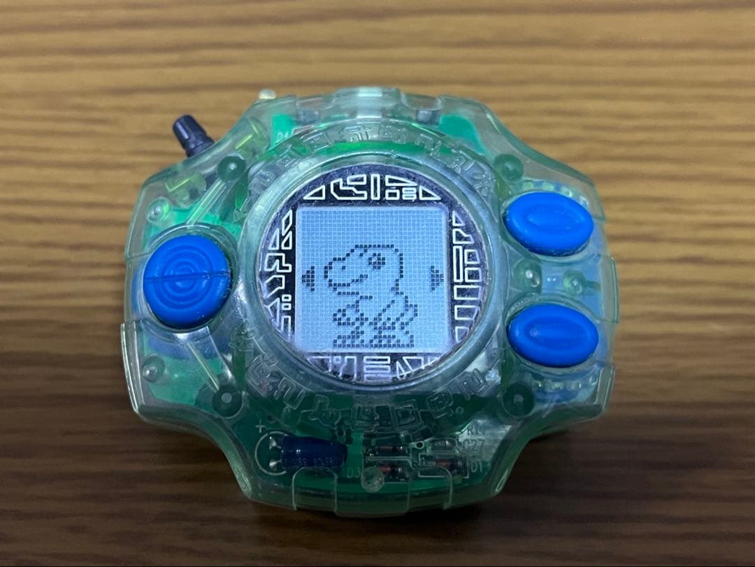 【ゆってぃ】初代デジヴァイス　ノーマルカラー（クリアブルー）