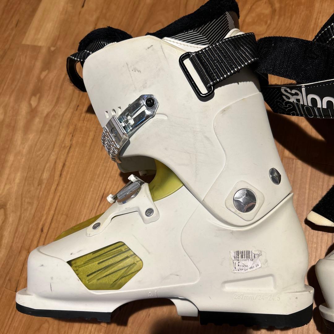 サロモン　スキーブーツ　24cm-24.5cm 収納バック付き