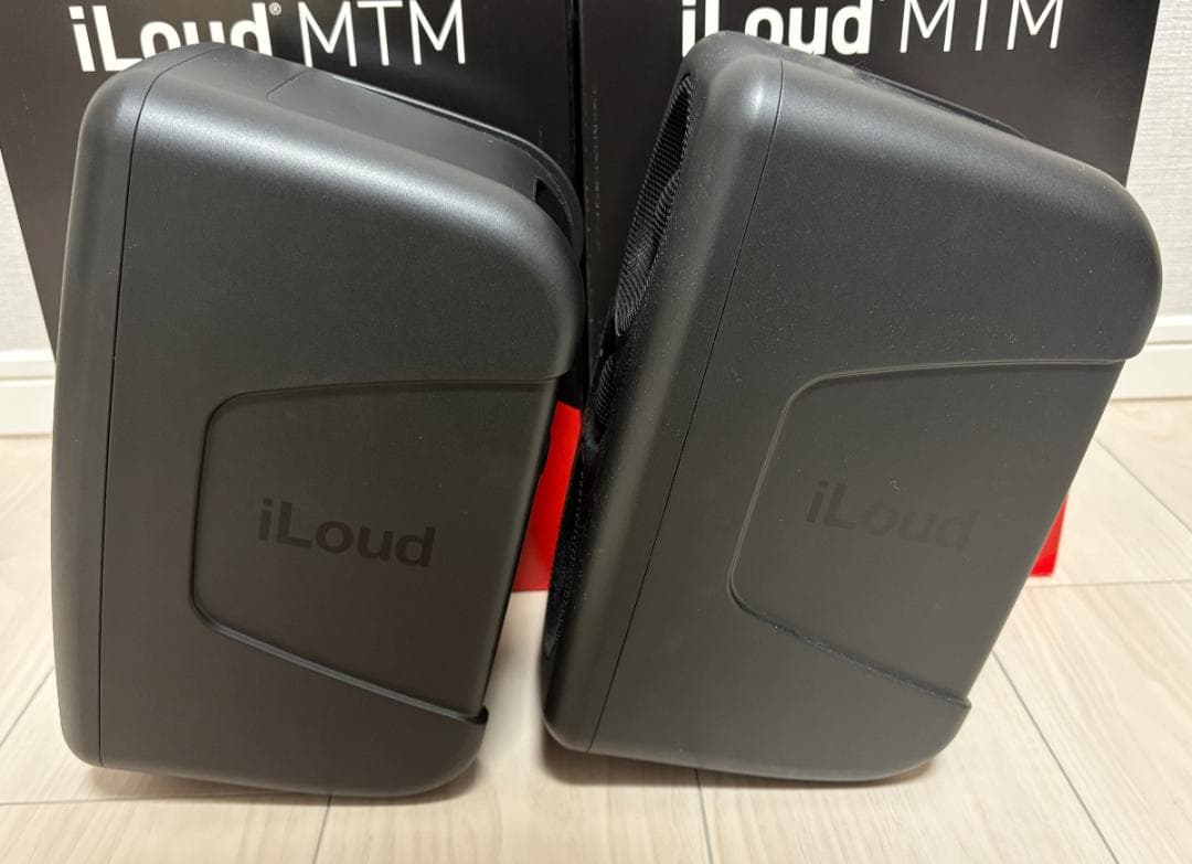 IK Multimedia iLoud MTM ブラック スピーカー ペア
