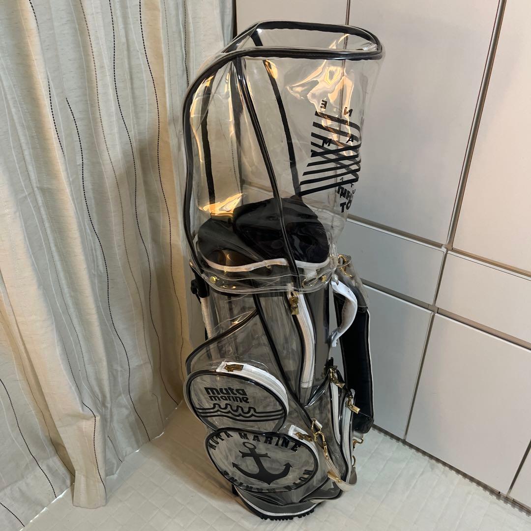 TOSHI MYT2 ゴルフバッグ・キャディバッグ クリア/ブラック