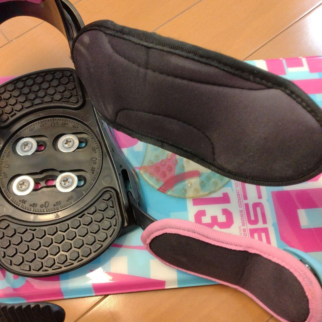 CSB スノーボード 133cm ビィンディング K2ブーツ 23センチ セット