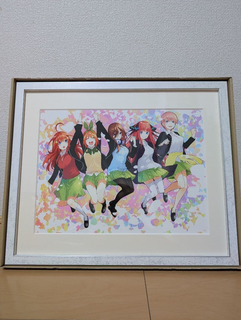 3500円値下げ　3個セット販売付属品付き五等分の花嫁複製原画A B C