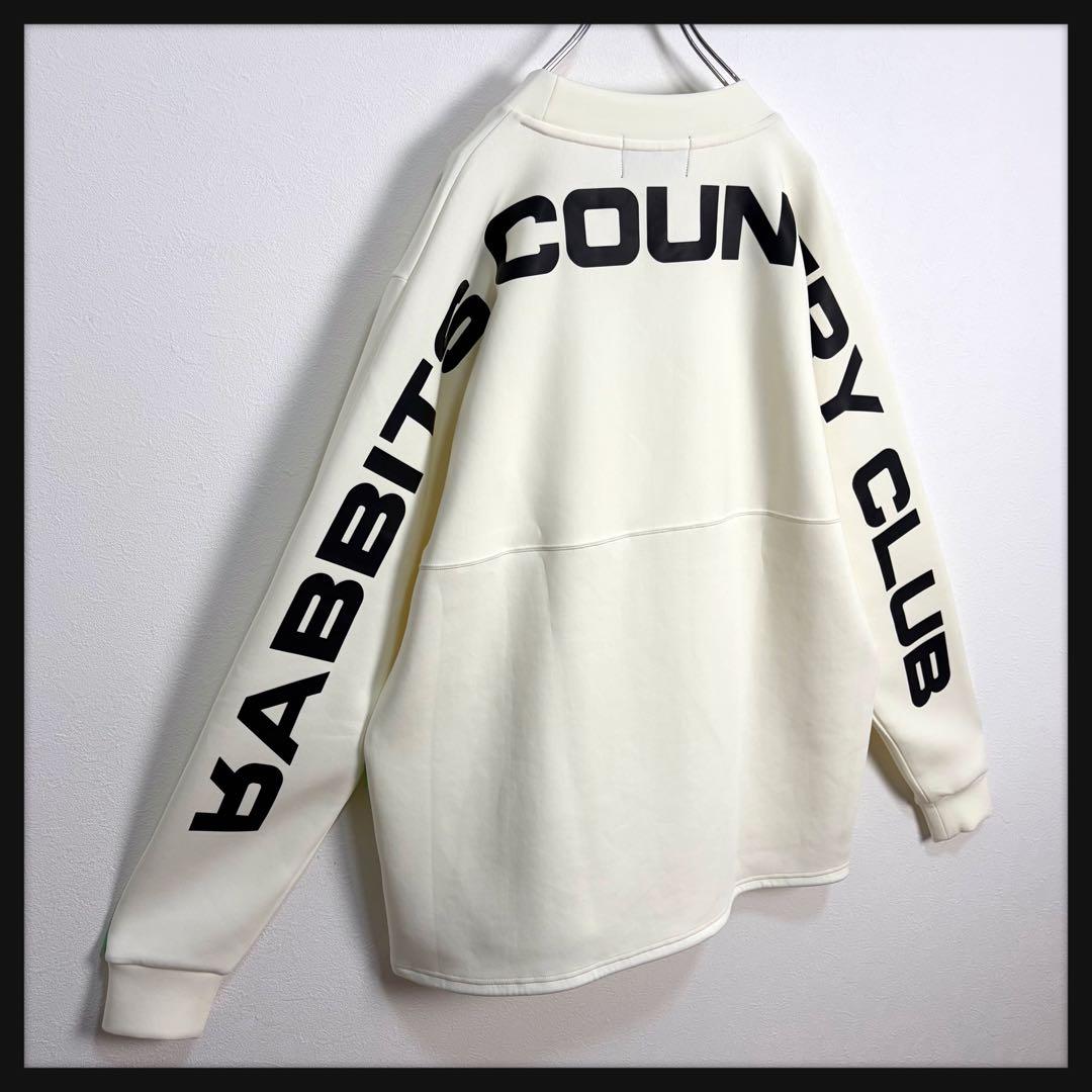 【新品タグ付】FR2 ゴルフ ビッグプリント スウェット クリーム 2XL