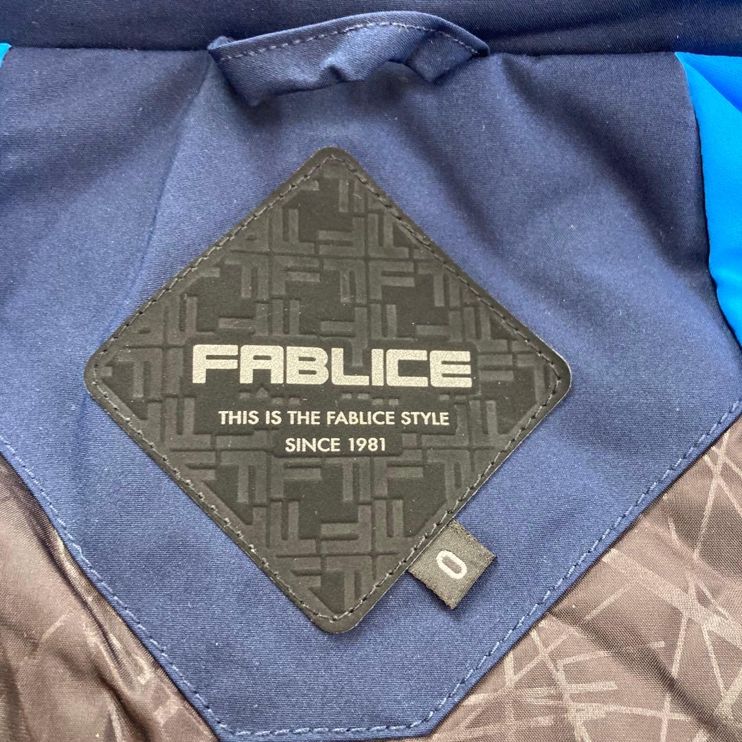 【美品】ファブリスFABLICEスキーウェアスキー スノボジャケットOメンズ紺黄